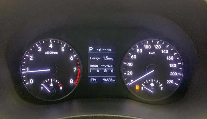 2018 Hyundai Verna 1.6 VTVT SX + AT, Petrol, Automatic, 96,580 km, Odometer Image