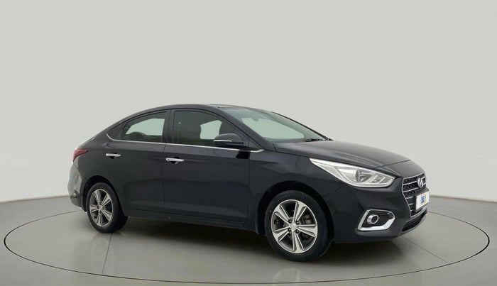 2018 Hyundai Verna 1.6 VTVT SX + AT, Petrol, Automatic, 96,580 km, Right Front Diagonal