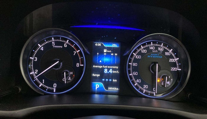 2023 Maruti XL6 ALPHA AT, Petrol, Automatic, 39,488 km, Odometer Image
