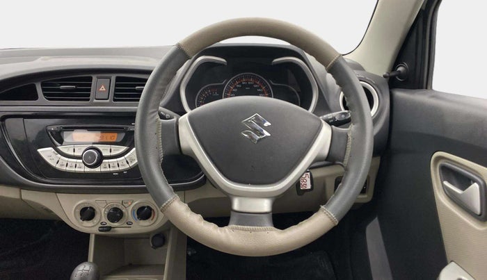 2015 Maruti Alto K10 VXI, Petrol, Manual, 26,016 km, Steering Wheel Close Up
