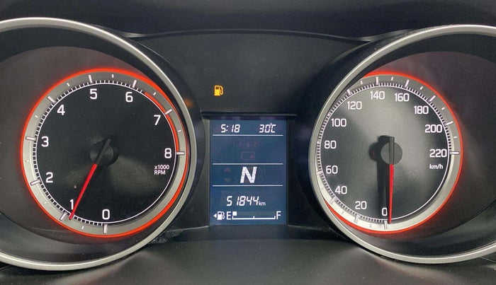 2020 Maruti Swift ZXI AMT, Petrol, Automatic, 51,839 km, Odometer Image