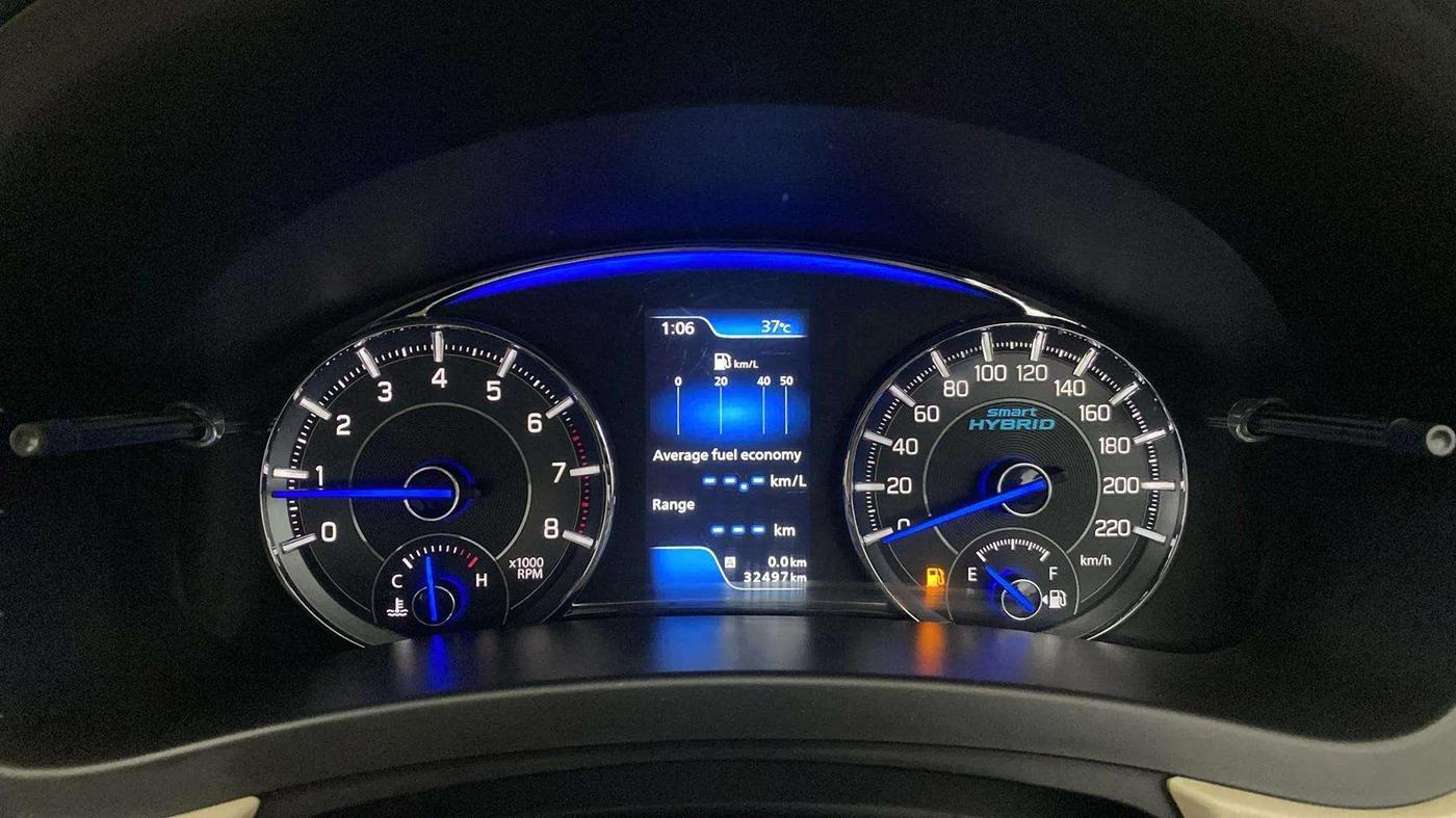 2020 Maruti Ciaz ALPHA 1.5 SHVS PETROL, Petrol, Manual, 32,482 km, Odometer Image