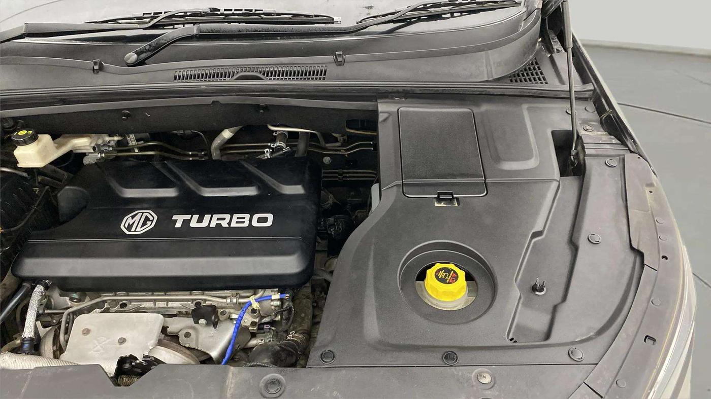 2021 MG HECTOR PLUS SHARP 1.5 PETROL TURBO CVT 6-STR, Petrol, Automatic, 44,395 km, Engine View - Left