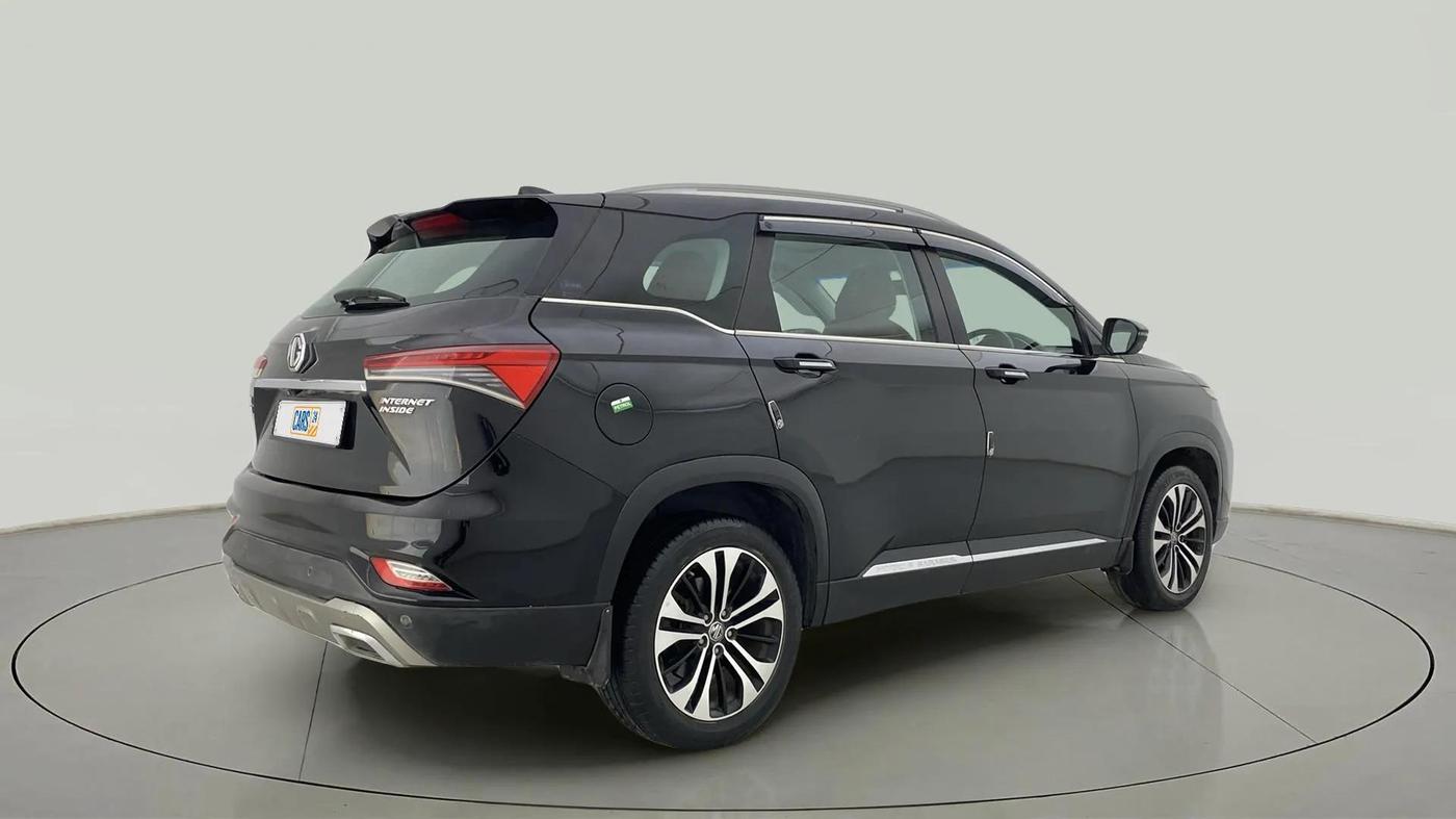 2021 MG HECTOR PLUS SHARP 1.5 PETROL TURBO CVT 6-STR, Petrol, Automatic, 44,395 km, Right Back Diagonal