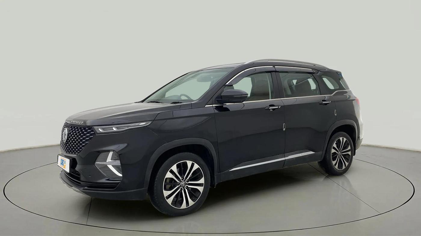2021 MG HECTOR PLUS SHARP 1.5 PETROL TURBO CVT 6-STR, Petrol, Automatic, 44,395 km, Left Front Diagonal