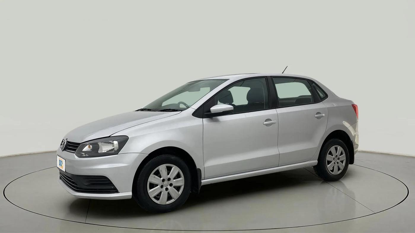 2016 Volkswagen Ameo TRENDLINE 1.5L, Diesel, Manual, 1,11,528 km, Left Front Diagonal