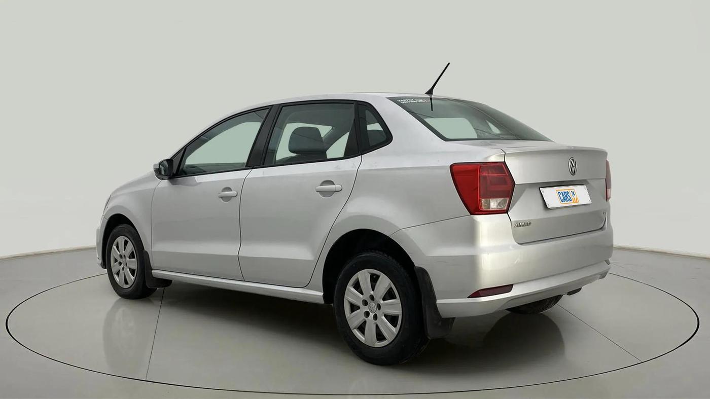 2016 Volkswagen Ameo TRENDLINE 1.5L, Diesel, Manual, 1,11,528 km, Left Back Diagonal