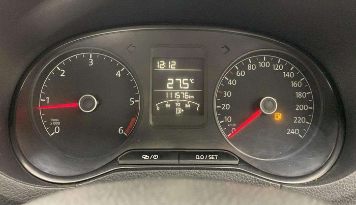 2016 Volkswagen Ameo TRENDLINE 1.5L, Diesel, Manual, 1,11,528 km, Odometer Image