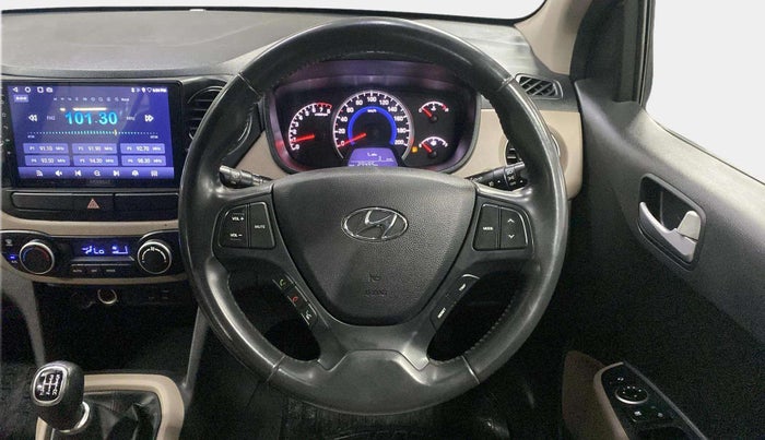 2017 Hyundai Grand i10 ASTA 1.2 KAPPA VTVT, Petrol, Manual, 29,480 km, Steering Wheel Close Up