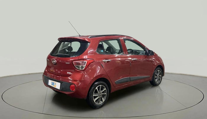 2017 Hyundai Grand i10 ASTA 1.2 KAPPA VTVT, Petrol, Manual, 29,480 km, Right Back Diagonal