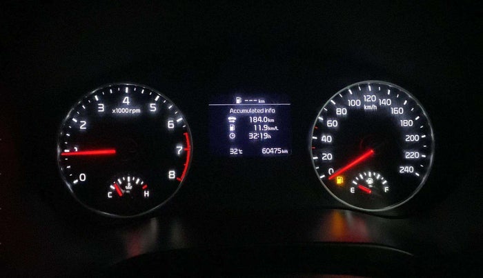 2020 KIA SELTOS HTX 1.5 PETROL, Petrol, Manual, 60,468 km, Odometer Image