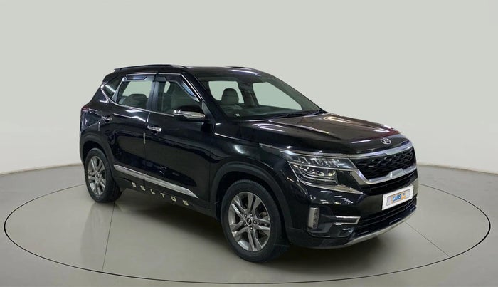 2020 KIA SELTOS HTX 1.5 PETROL, Petrol, Manual, 60,468 km, Right Front Diagonal