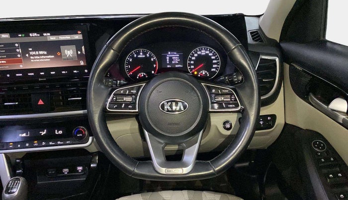2020 KIA SELTOS HTX 1.5 PETROL, Petrol, Manual, 60,468 km, Steering Wheel Close Up