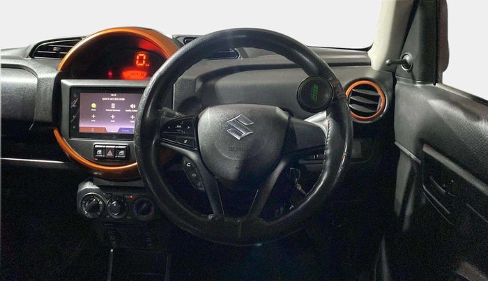 2021 Maruti S PRESSO VXI PLUS AMT, Petrol, Automatic, 49,621 km, Steering Wheel Close Up