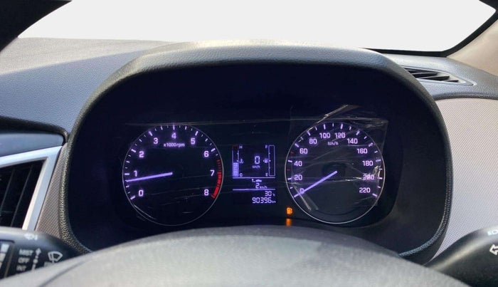2017 Hyundai Creta SX PLUS 1.6 PETROL, Petrol, Manual, 90,391 km, Odometer Image
