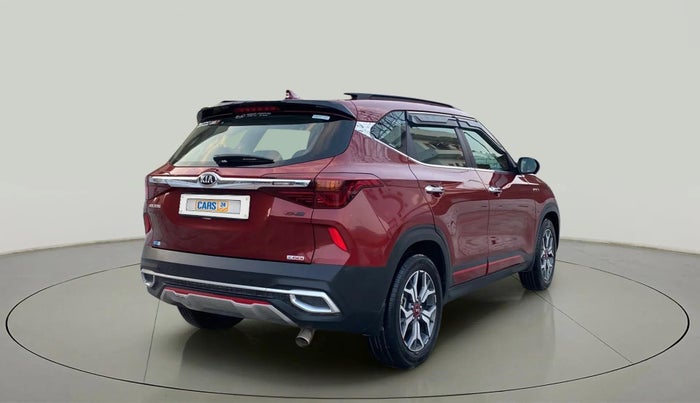 2019 KIA SELTOS GTX PLUS DCT 1.4 PETROL, Petrol, Automatic, 28,026 km, Right Back Diagonal
