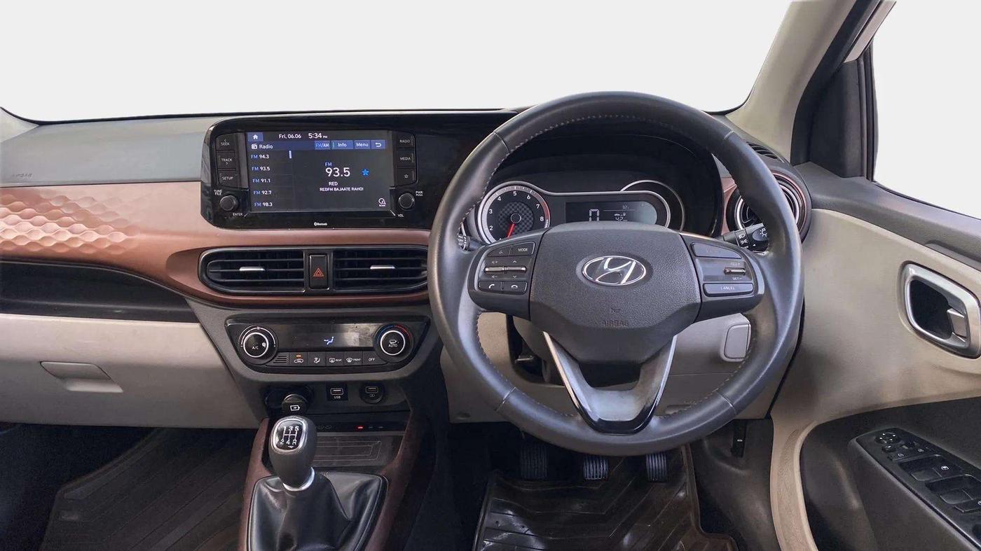 2020 Hyundai AURA SX 1.2 (O), Petrol, Manual, 28,145 km, Air Conditioner