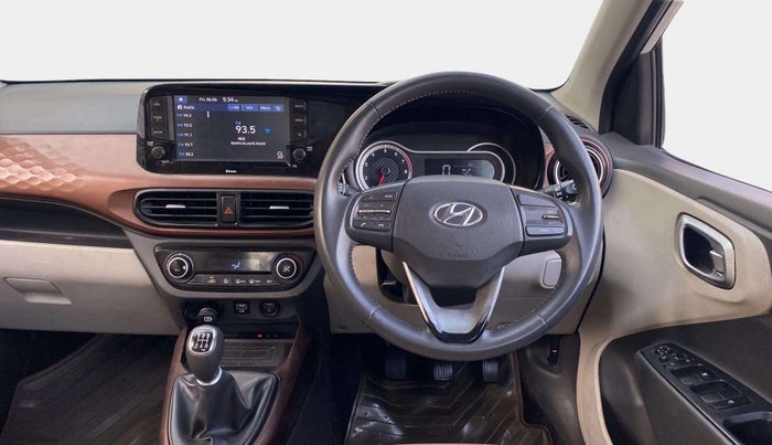 2020 Hyundai AURA SX 1.2 (O), Petrol, Manual, 28,145 km, Steering Wheel Close Up
