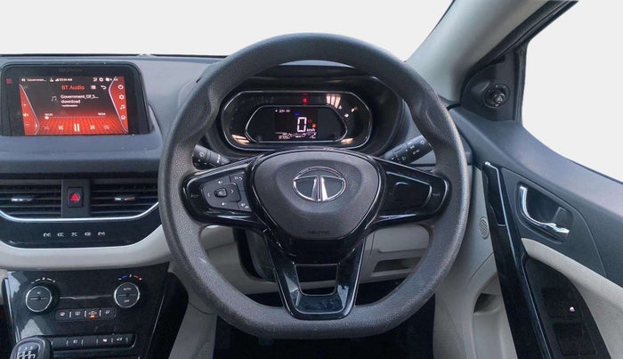 2022 Tata NEXON XZ PLUS PETROL, Petrol, Manual, 13,727 km, Steering Wheel Close Up
