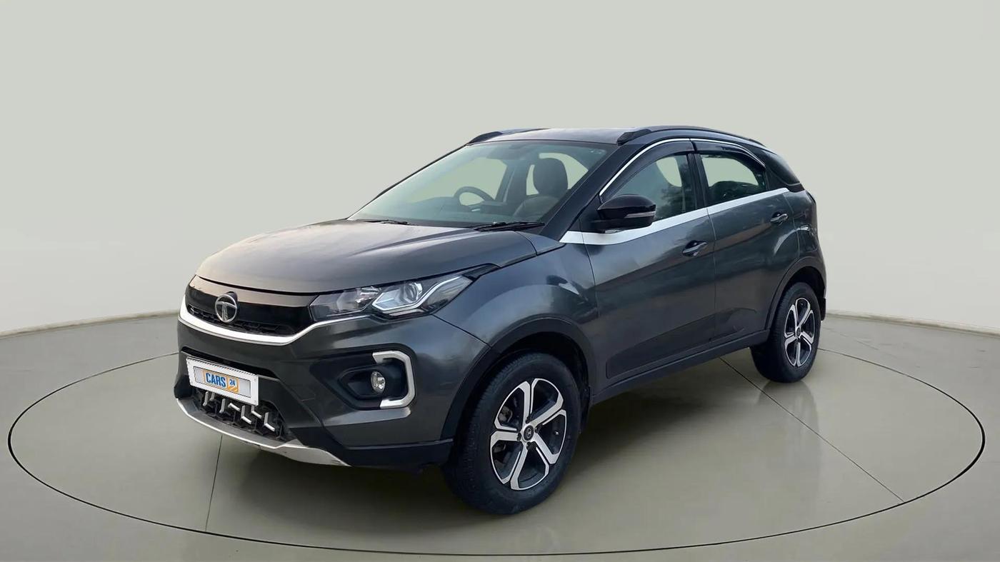 2022 Tata NEXON XZ PLUS PETROL, Petrol, Manual, 13,727 km, Left Front Diagonal