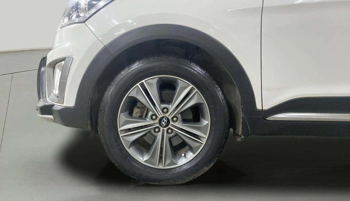 2017 Hyundai Creta SX PLUS AT 1.6 PETROL, Petrol, Automatic, 59,783 km, Left Front Wheel