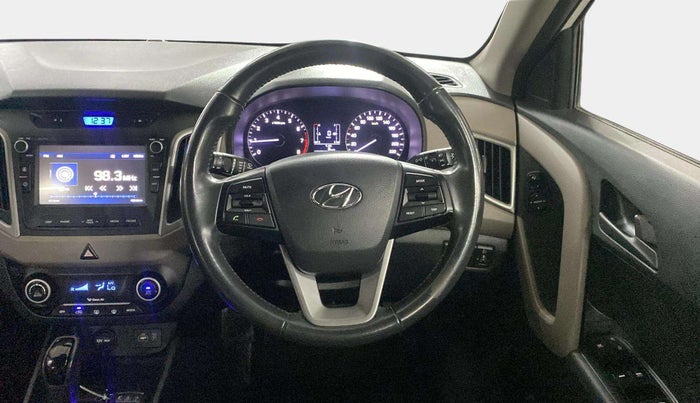 2017 Hyundai Creta SX PLUS AT 1.6 PETROL, Petrol, Automatic, 59,783 km, Steering Wheel Close Up