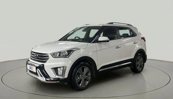 2017 Hyundai Creta SX PLUS AT 1.6 PETROL, Petrol, Automatic, 59,783 km, Left Front Diagonal
