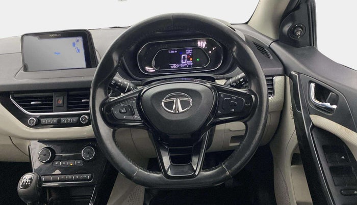 2021 Tata NEXON XZ PLUS (O) PETROL, Petrol, Manual, 45,401 km, Steering Wheel Close Up