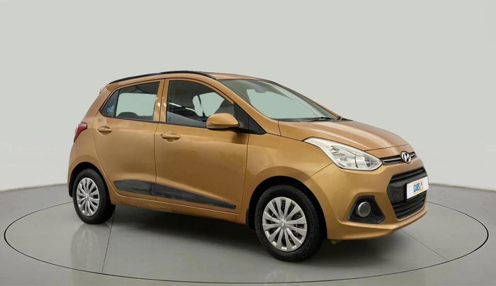 2016 Hyundai Grand i10 SPORTZ 1.2 KAPPA VTVT, Petrol, Manual, 61,080 km, Right Front Diagonal