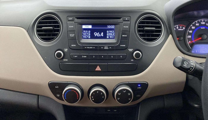 2016 Hyundai Grand i10 SPORTZ 1.2 KAPPA VTVT, Petrol, Manual, 61,080 km, Air Conditioner