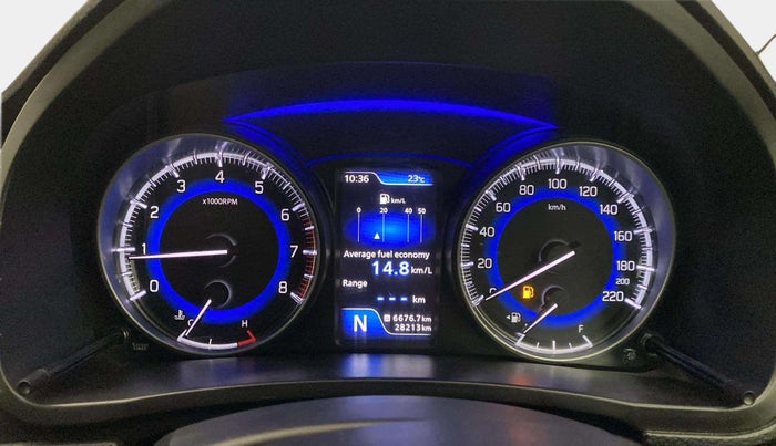 2018 Maruti Baleno ALPHA CVT PETROL 1.2, Petrol, Automatic, 28,200 km, Odometer Image