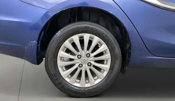 2018 Maruti Ciaz DELTA 1.5 SHVS MT PETROL, Petrol, Manual, 78,243 km, Right Rear Wheel