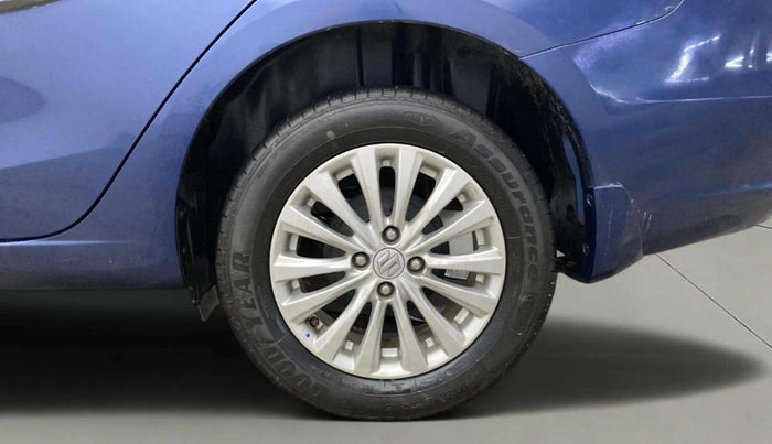 2018 Maruti Ciaz DELTA 1.5 SHVS MT PETROL, Petrol, Manual, 78,243 km, Left Rear Wheel