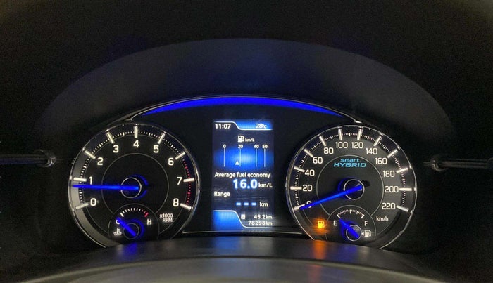 2018 Maruti Ciaz DELTA 1.5 SHVS MT PETROL, Petrol, Manual, 78,243 km, Odometer Image