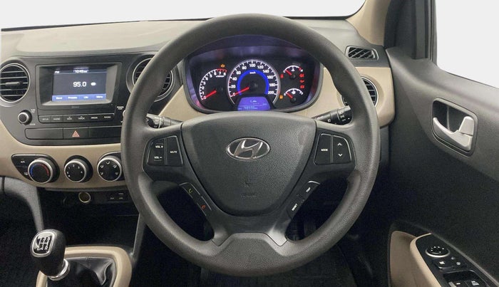2017 Hyundai Grand i10 SPORTZ 1.2 KAPPA VTVT, Petrol, Manual, 48,962 km, Steering Wheel Close Up