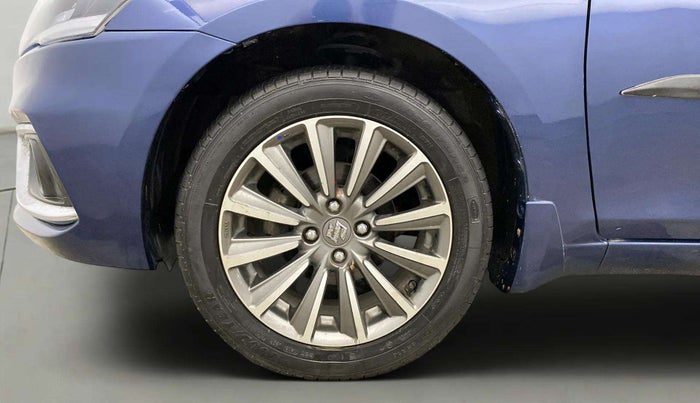 2019 Maruti Ciaz ALPHA 1.5 SHVS PETROL, Petrol, Manual, 44,906 km, Left Front Wheel