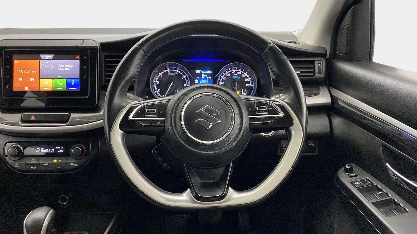 2019 Maruti XL6 ALPHA AT, Petrol, Automatic, 99,614 km, Steering Wheel Close Up