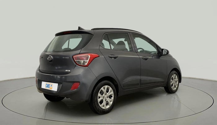 2015 Hyundai Grand i10 SPORTZ 1.2 KAPPA VTVT, CNG, Manual, 51,228 km, Right Back Diagonal