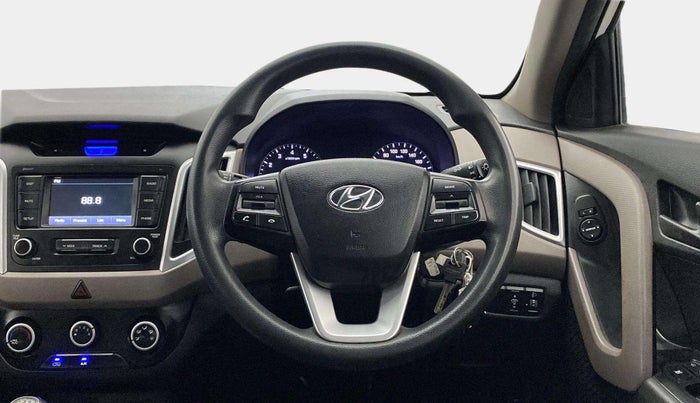 2018 Hyundai Creta E PLUS 1.6 PETROL, Petrol, Manual, 46,473 km, Steering Wheel Close Up
