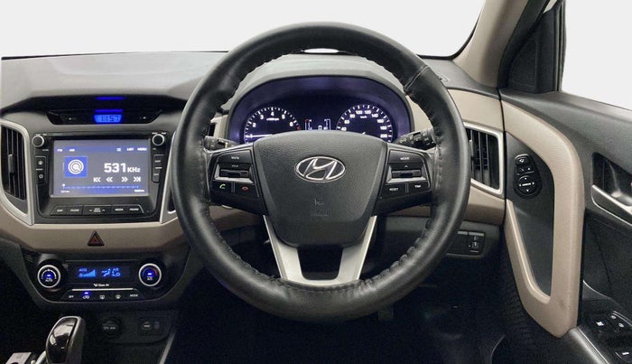 2018 Hyundai Creta SX PLUS AT 1.6 PETROL, Petrol, Automatic, 14,946 km, Steering Wheel Close Up