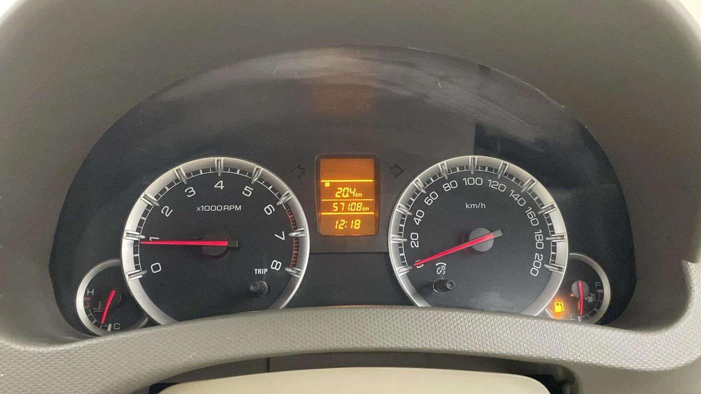 2013 Maruti Ertiga VXI, Petrol, Manual, 57,135 km, Odometer Image