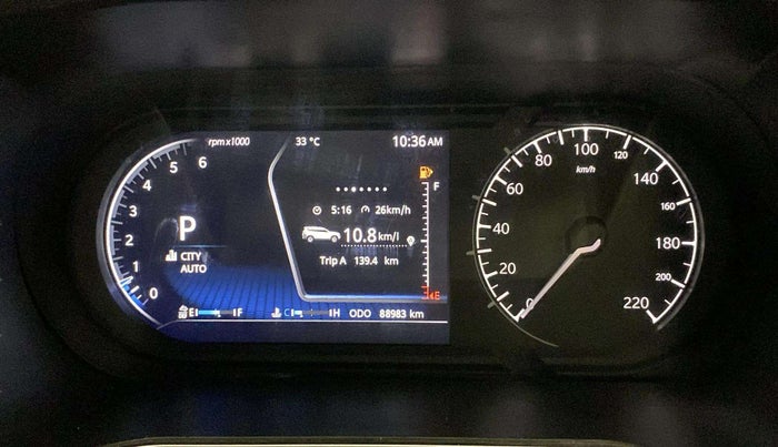 2021 Tata Safari XZA PLUS, Diesel, Automatic, 88,937 km, Odometer Image