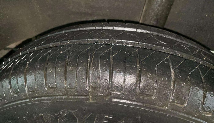 2018 Datsun Redi Go T (O), Petrol, Manual, 36,322 km, Left Rear Tyre Tread