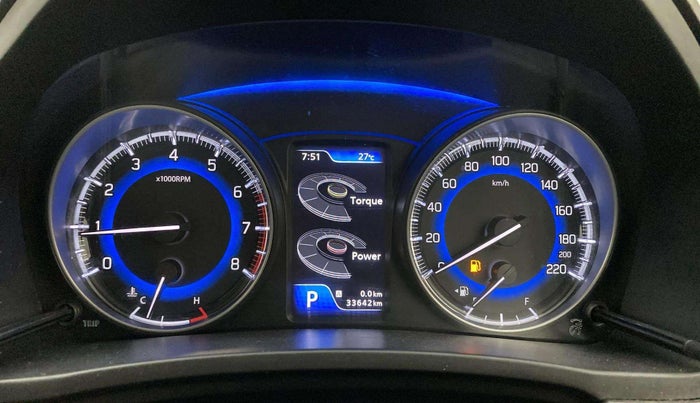 2020 Maruti Baleno ZETA CVT PETROL 1.2, Petrol, Automatic, 33,622 km, Odometer Image