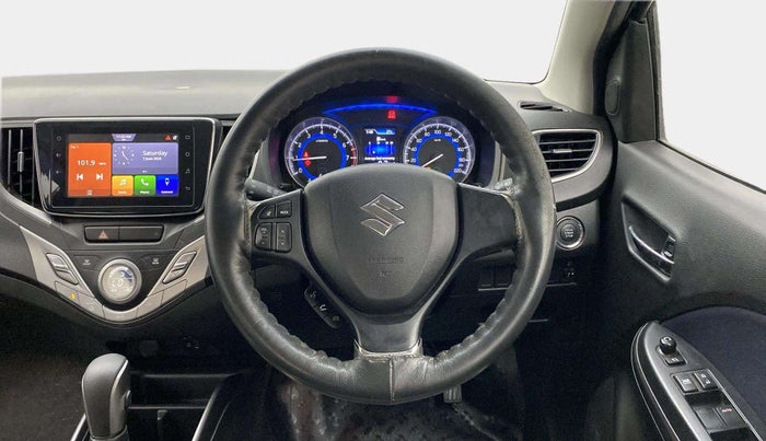 2020 Maruti Baleno ZETA CVT PETROL 1.2, Petrol, Automatic, 33,622 km, Steering Wheel Close Up
