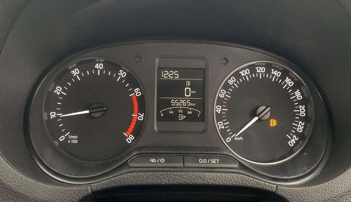 2018 Skoda Rapid STYLE 1.6 MPI, Petrol, Manual, 55,217 km, Odometer Image