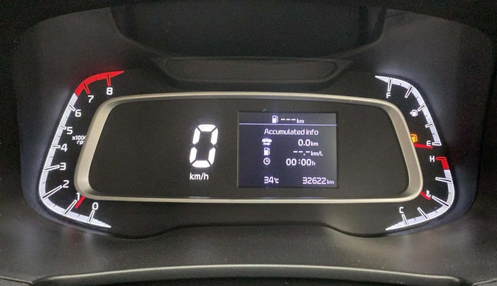 2021 KIA SONET HTK PLUS 1.2, Petrol, Manual, 32,603 km, Odometer Image