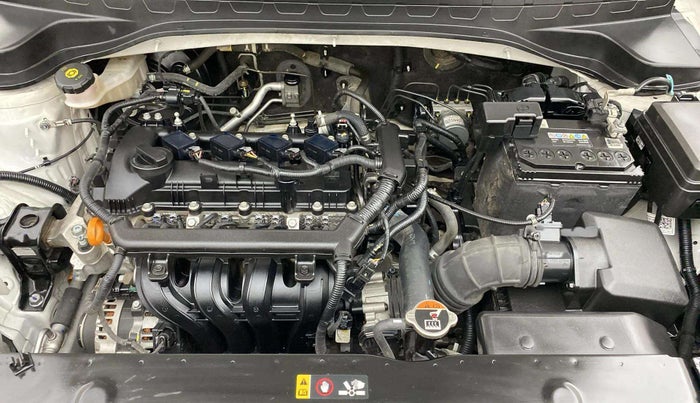 2021 KIA SONET HTK PLUS 1.2, Petrol, Manual, 32,603 km, Engine View