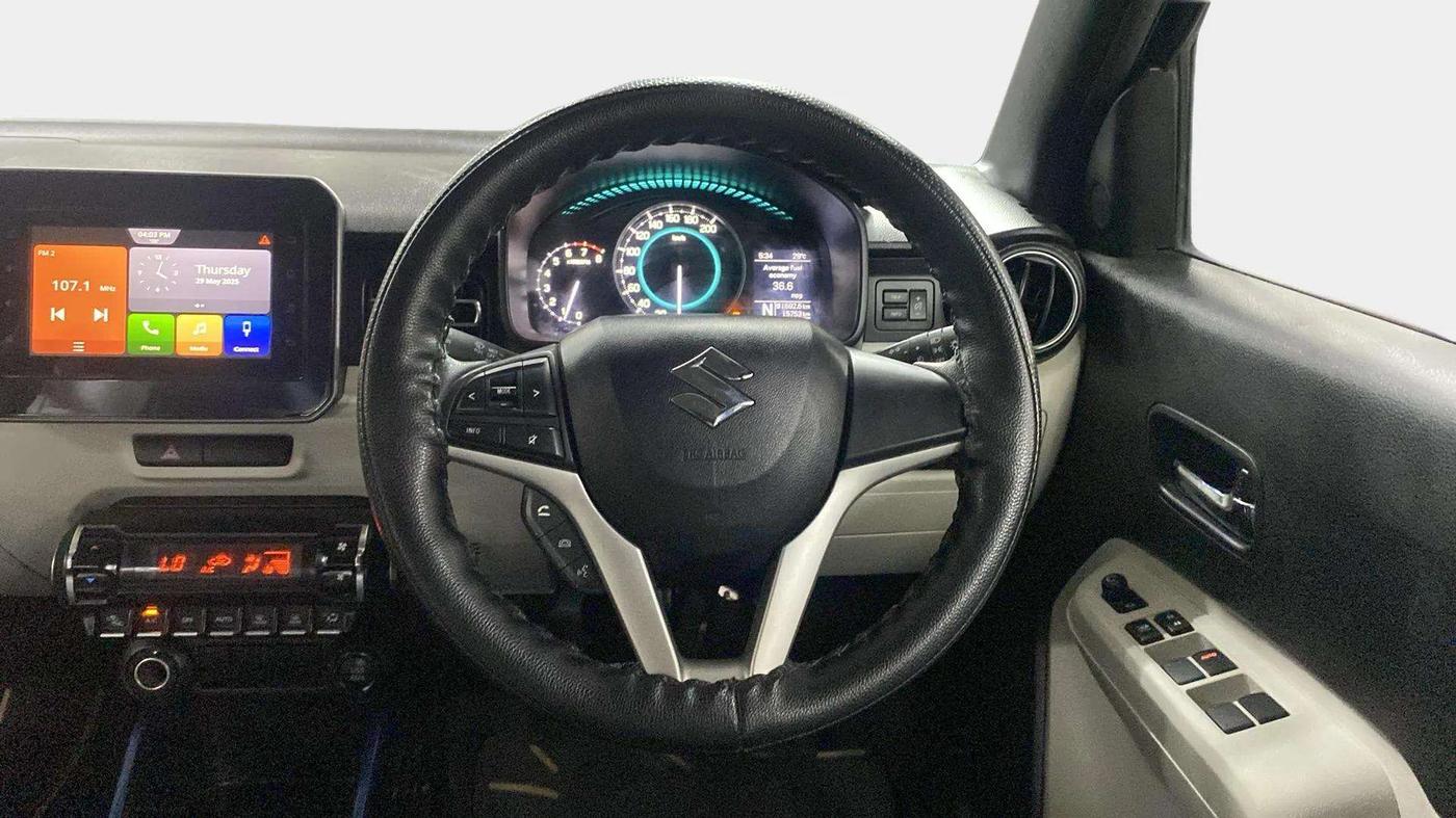 2021 Maruti IGNIS ALPHA 1.2 AMT, Petrol, Automatic, 15,781 km, Steering Wheel Close Up