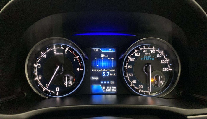 2020 Maruti XL6 ZETA MT, Petrol, Manual, 34,922 km, Odometer Image